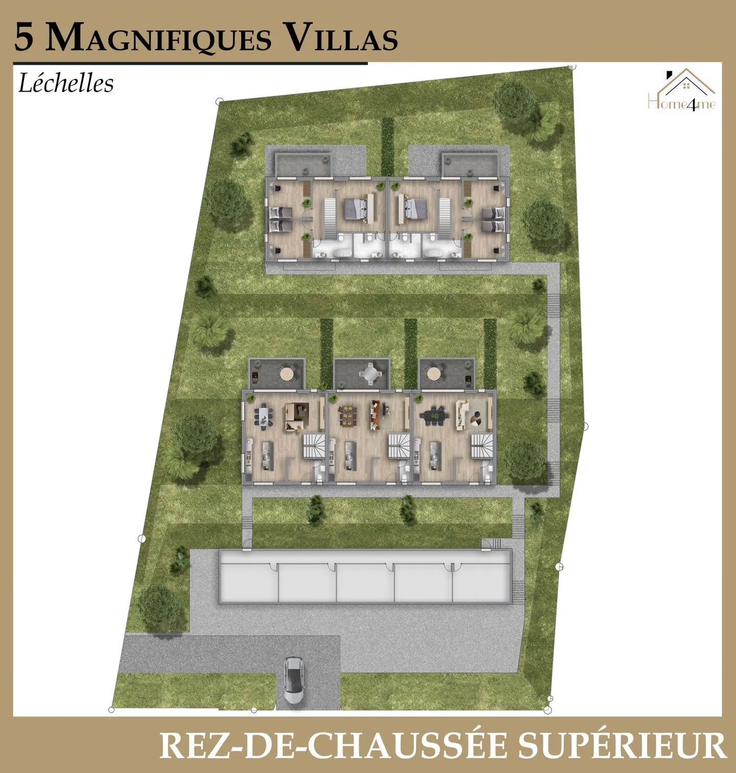For sale magnificent villa of 6.5 rooms in the municipality of Léchelles - Photo 15 of 18