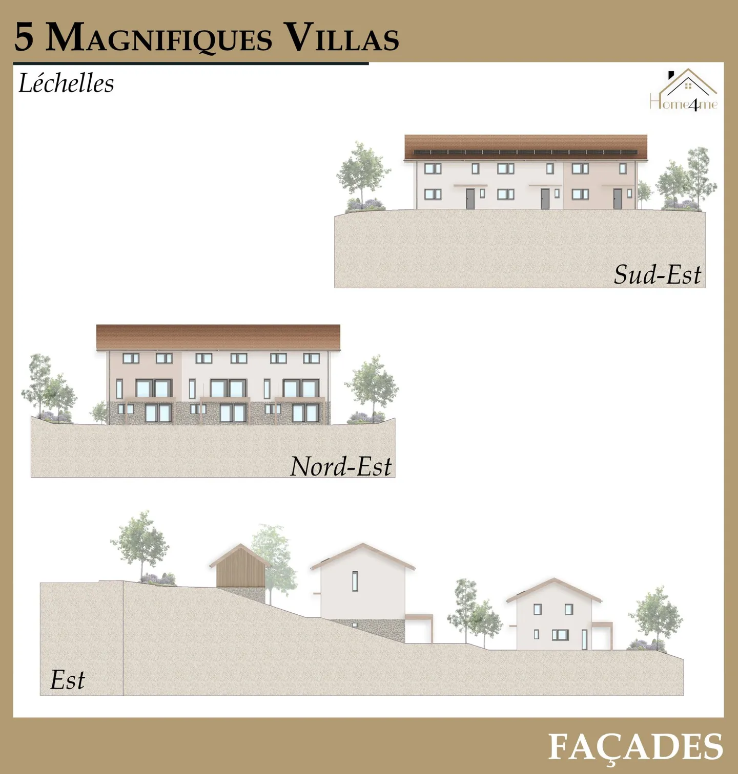 For sale magnificent villa of 6.5 rooms in the municipality of Léchelles - Photo 17 of 18