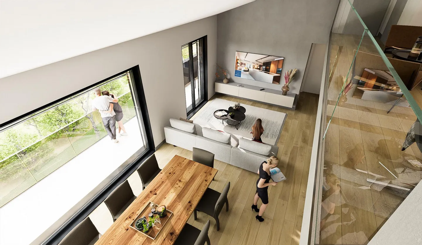 WUNDERBARER DUPLEX MIT 4.5 ZIMMERN UND PRIVATGARTEN PPP5 - Foto 8 von 13