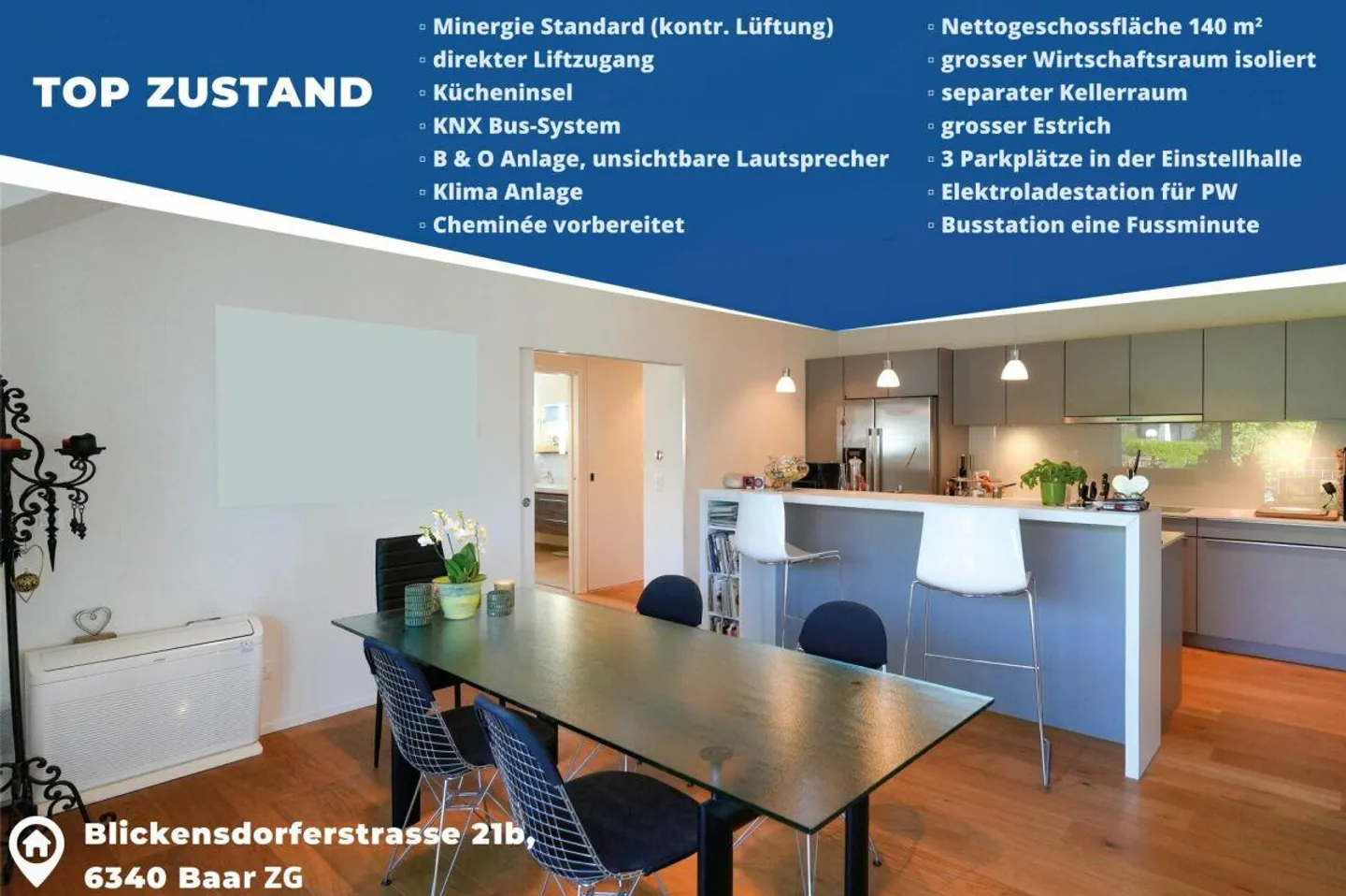 «Bijou 4 ½ Zimmer Dach-Eigentumswohnung» - Foto 7 von 13