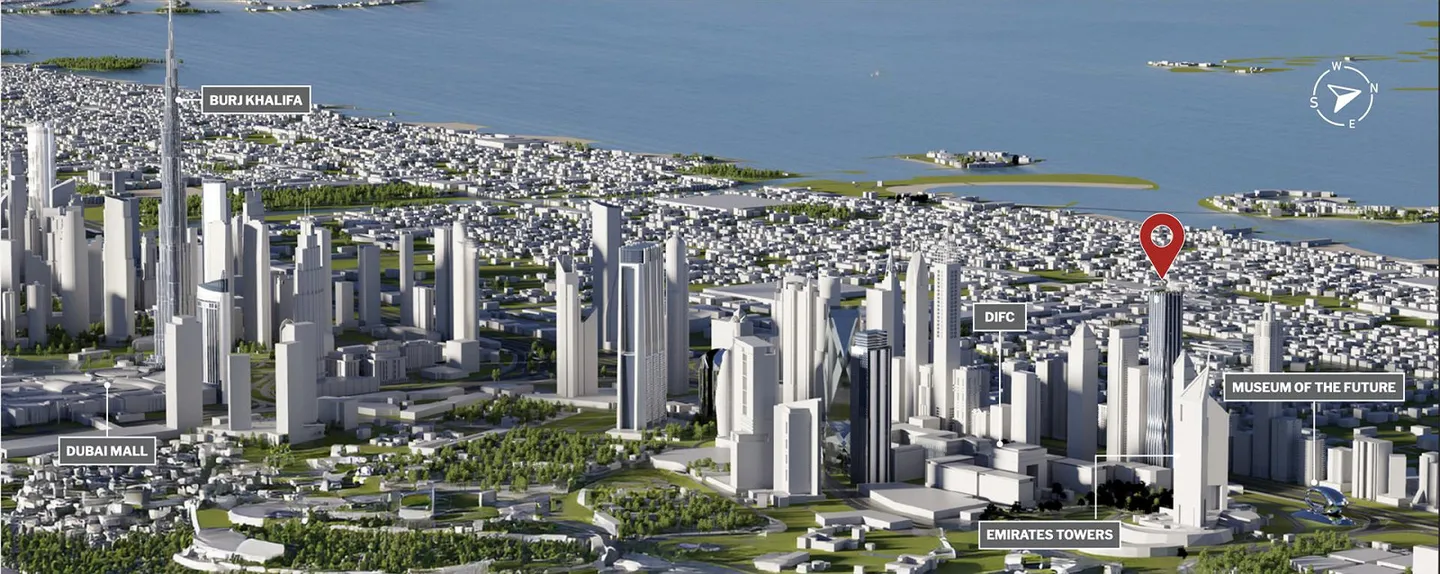 AHS TOWER - NEUE UND GERÄUMIGE LUXUSBÜROS IN DUBAI - Foto 9 von 13