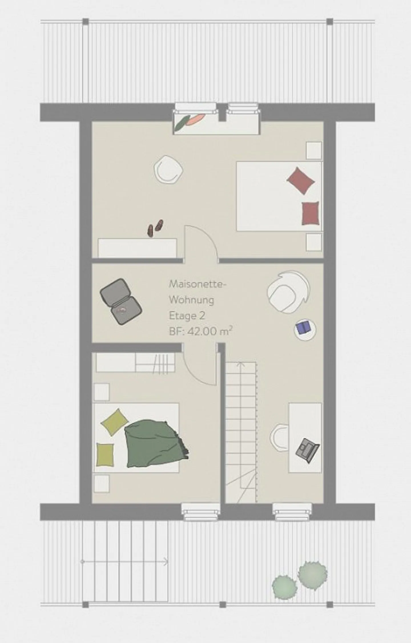 Möblierte, sonnige 4,5 Zimmer-Maisonette-Wohnung auf Rigi First - Foto 20 von 20