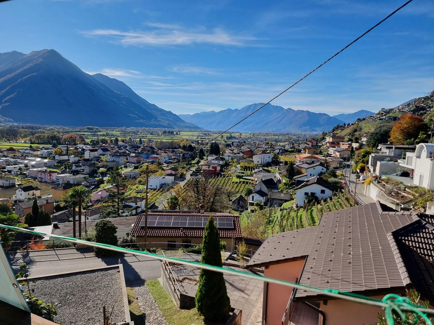 Vue, air frais et tranquillité à Cugnasco - Photo 7 sur 9