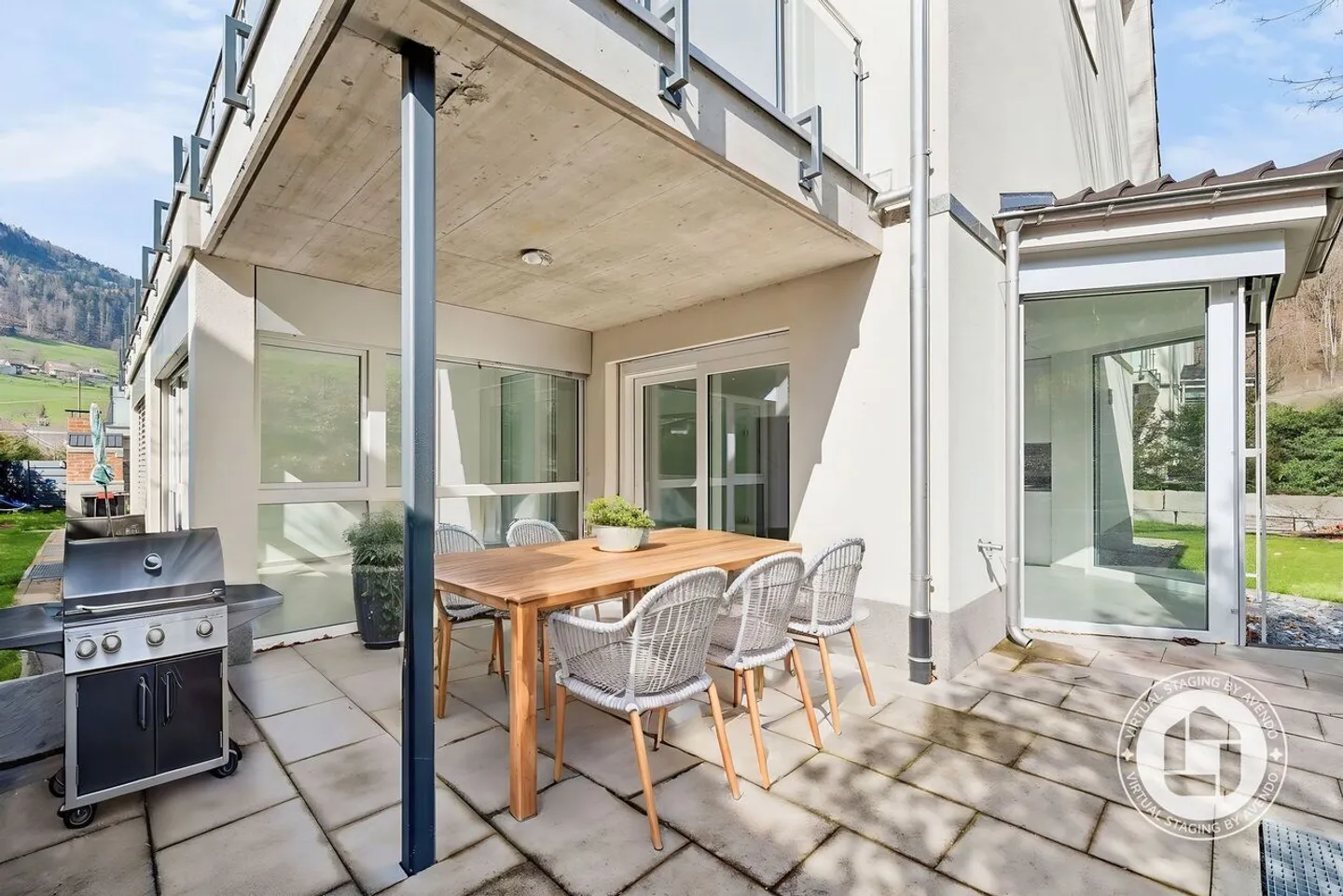 Vivere moderno nel verde: Elegante casa bifamiliare di 5,5 stanze a Erschwil - Foto 6 di 13