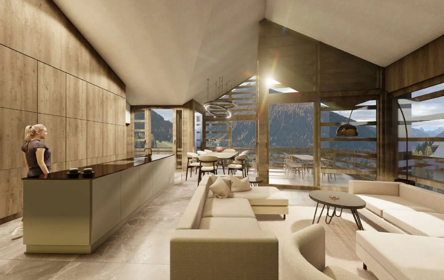 Bewilligtes Neubauprojekt an bester Lage in Davos Dorf - Foto 3 von 3