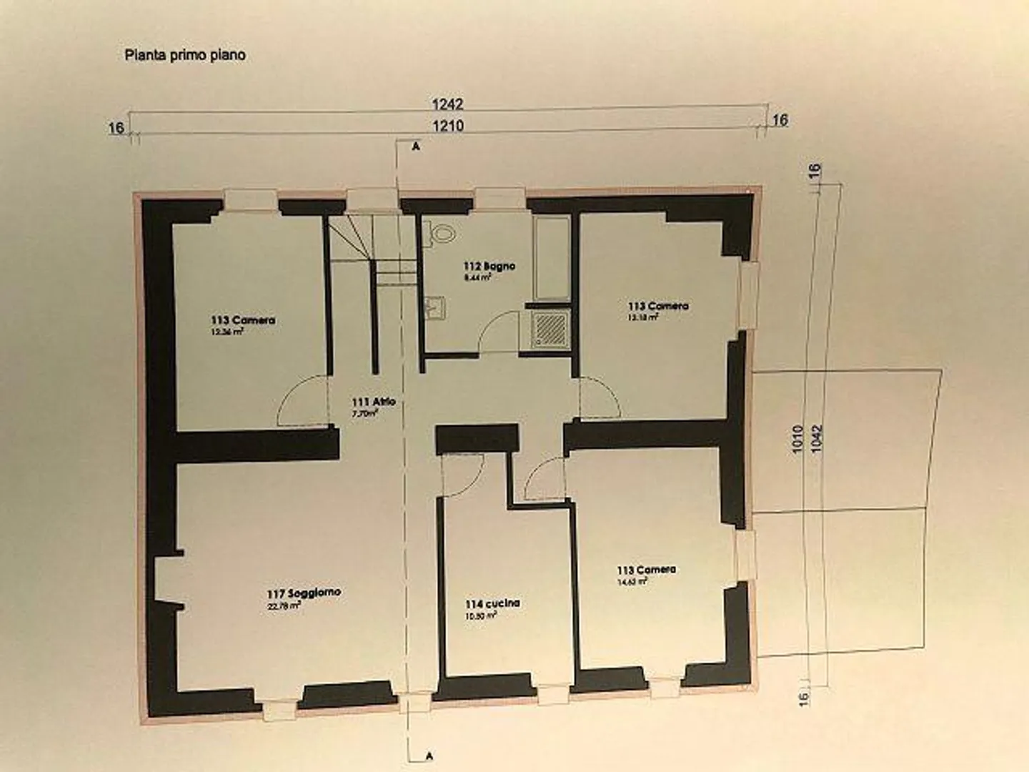 Casa plurifamiliare di 3 app. con garage posizione centrale, soleggiante - Foto 25 di 29
