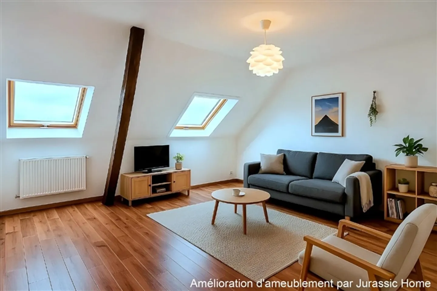 «Geräumige Wohnung unter dem Deck von Porrentruy» - Foto 1 von 9