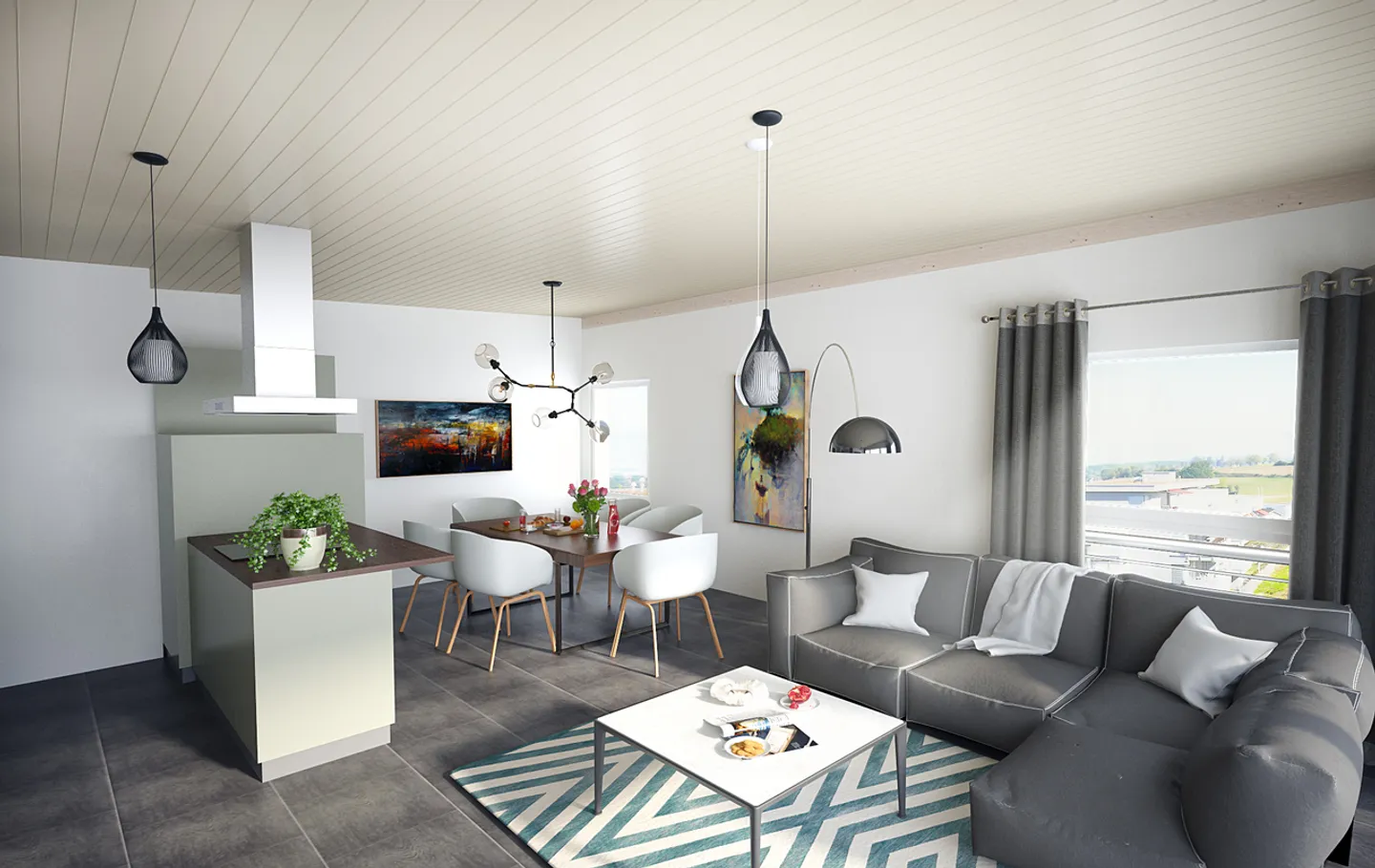 Appartamento in affitto - Foto 2 di 4