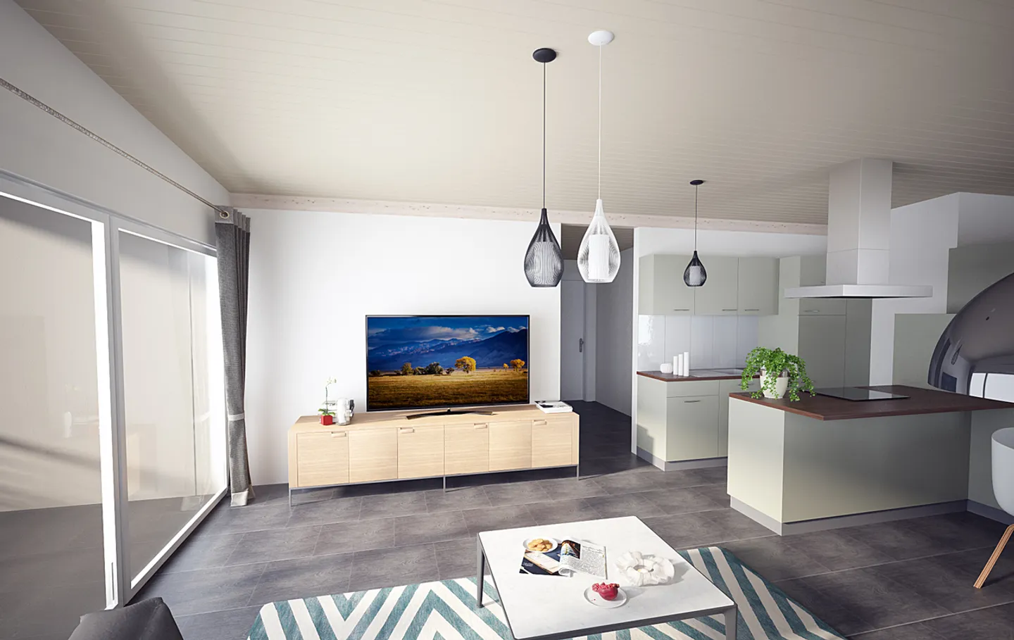 Appartamento in affitto - Foto 3 di 4