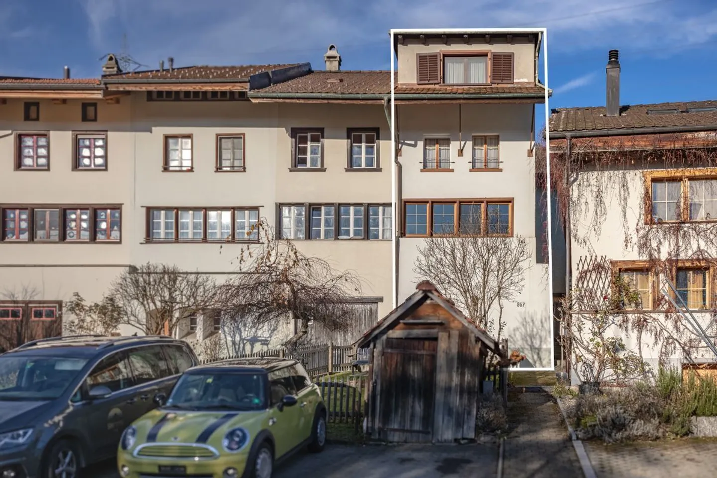 Incantevole casa a schiera angolare con vista fantastica e giardino soleggiato - Foto 12 di 12