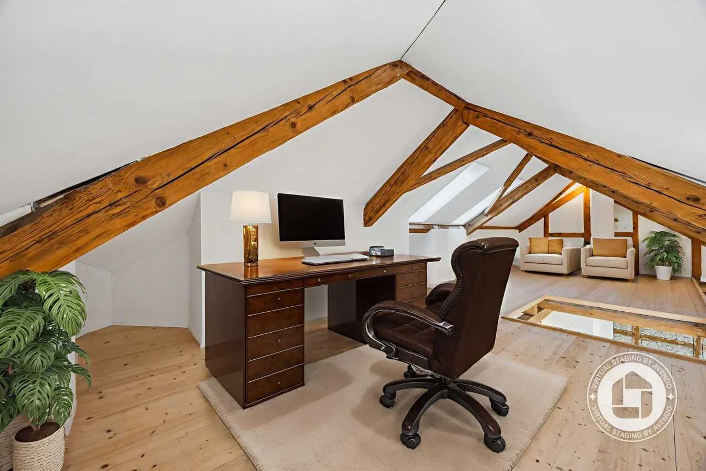 Exklusive 5.5-Zimmer-Dach-Maisonette mit Charme - Foto 7 von 13