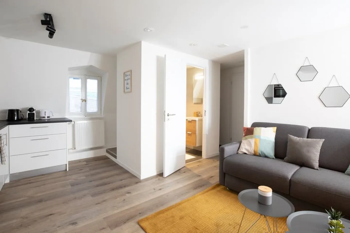 Luminoso e moderno appartamento con 1 camera da letto - Losanna - Foto 2 di 10