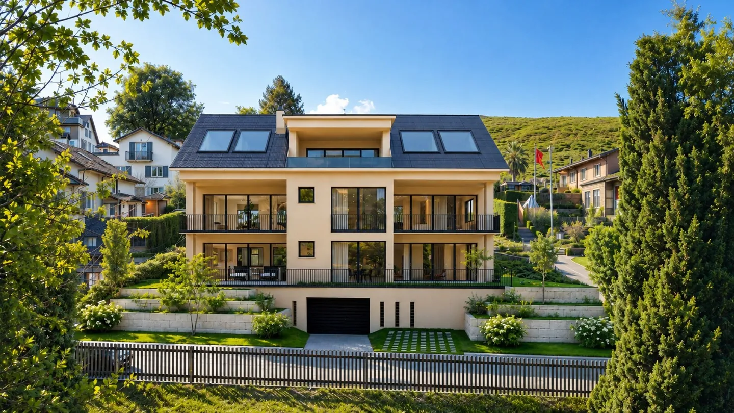 APPARTEMENT PENTHOUSE EXCLUSIF AVEC VUE SUR LE LAC - PROFITEZ MAINTENANT DE LA DERNIÈRE CHANCE - EMMÉNAGEMENT FÉV. 2027 - Photo 1 sur 16
