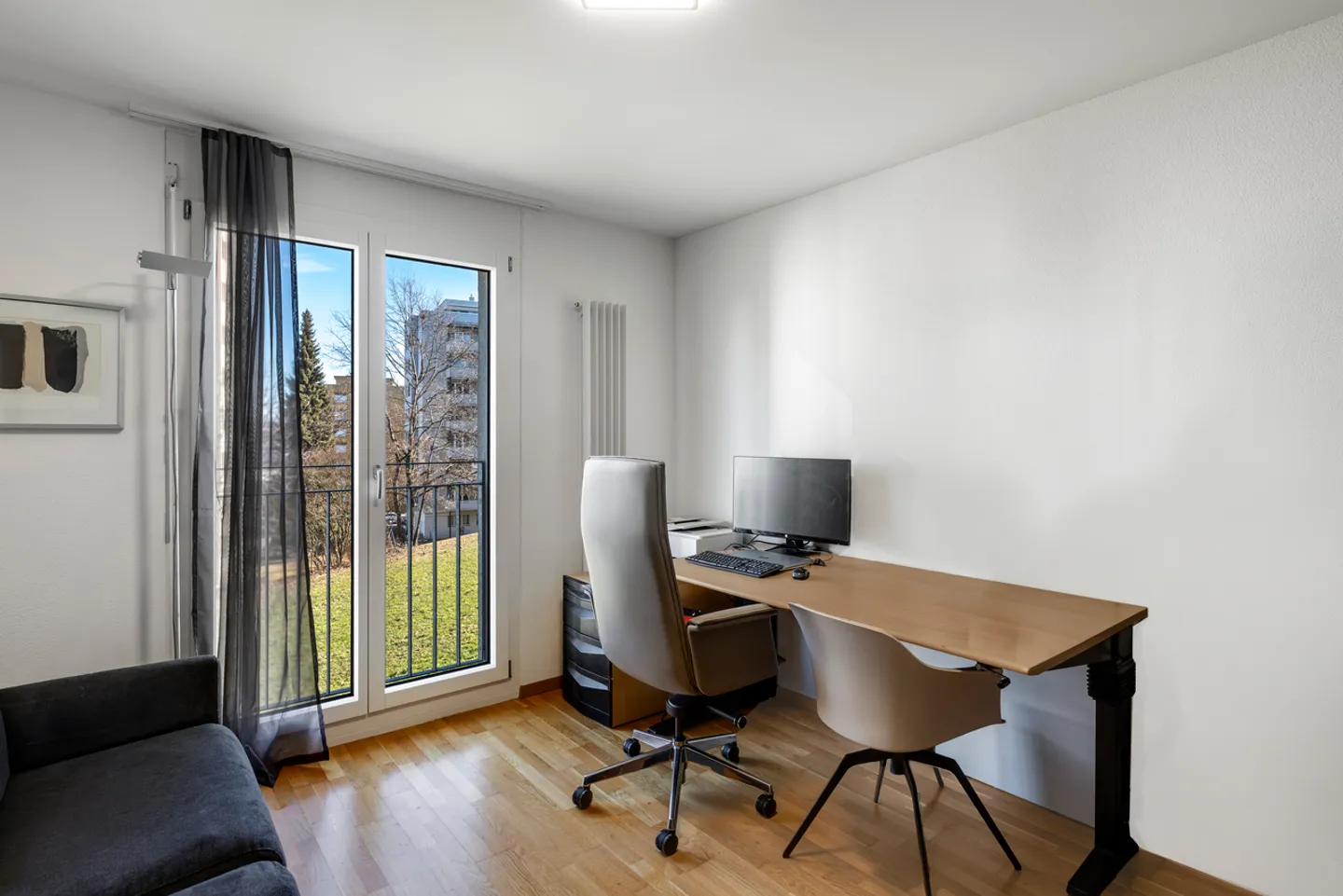 Magnificent 4.5-room apartment on the ground floor in Villars-sur-Glâne - Photo 5 of 8