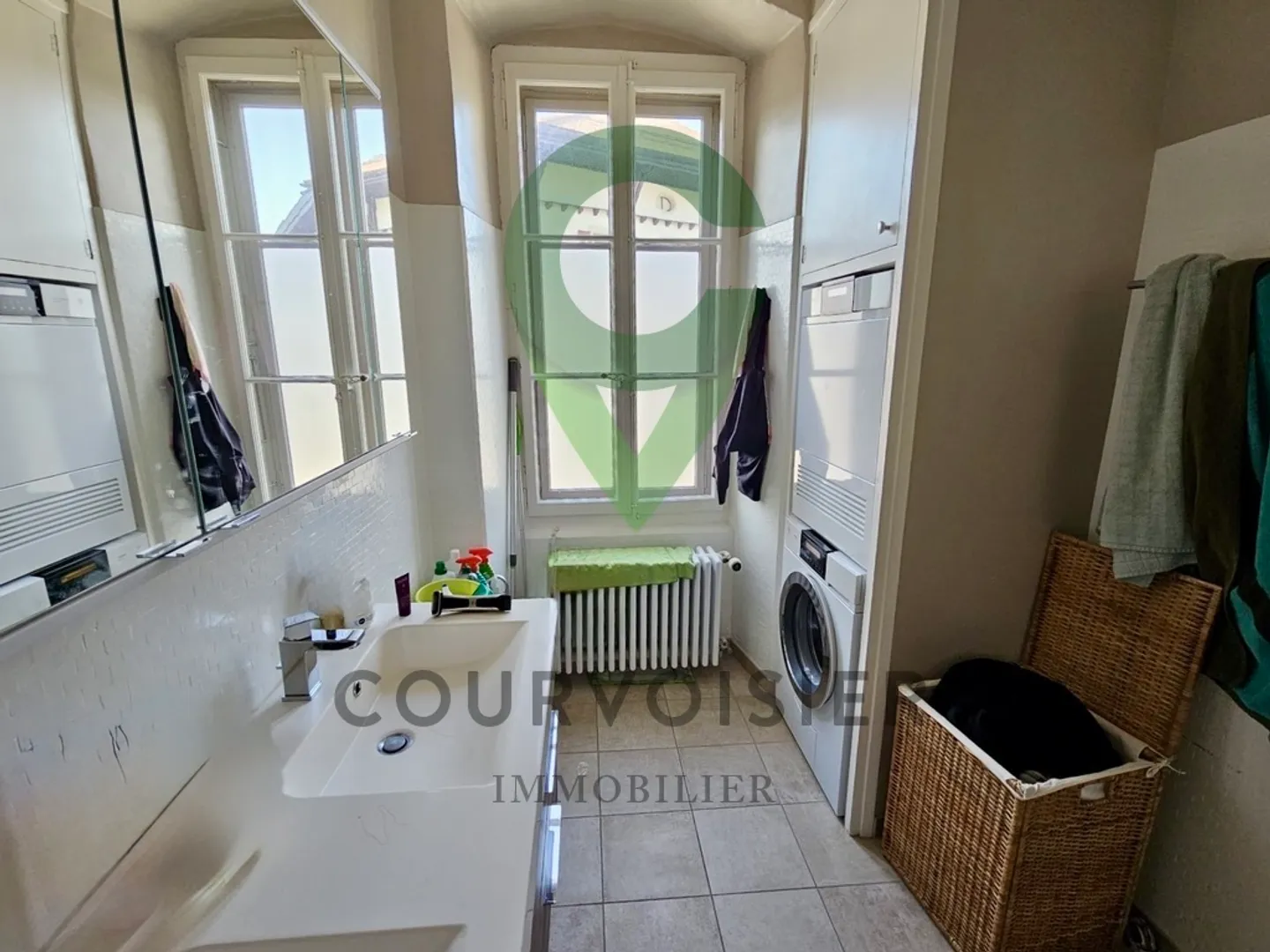 Wunderschöne, charaktervolle 7-Zimmer-Wohnung im Herzen von Etoy renoviert - Foto 9 von 12