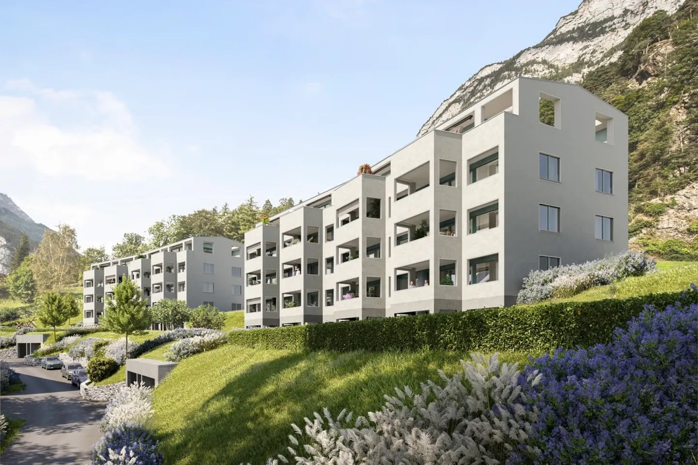 Modern 4.5-room apartment above the rooftops of Erstfeld - Photo 2 of 11