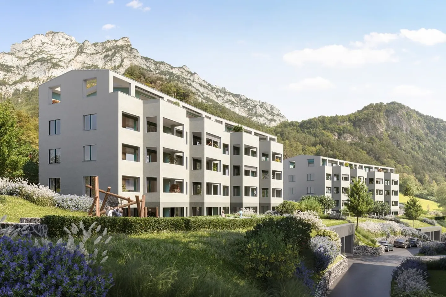 Modern 4.5-room apartment above the rooftops of Erstfeld - Photo 3 of 11
