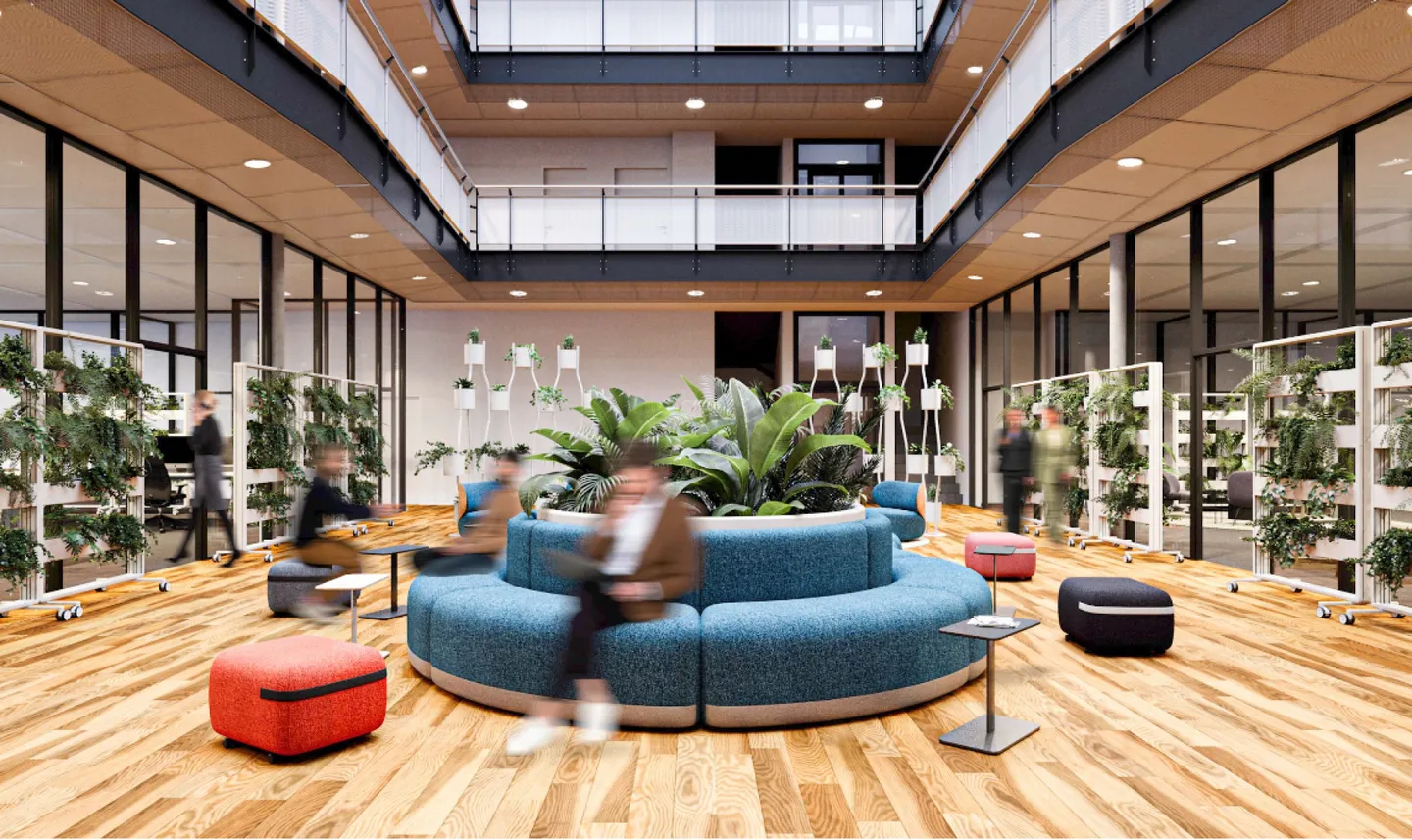 Representative developed office spaces at the city border Zug/Baar - Photo 2 of 5
