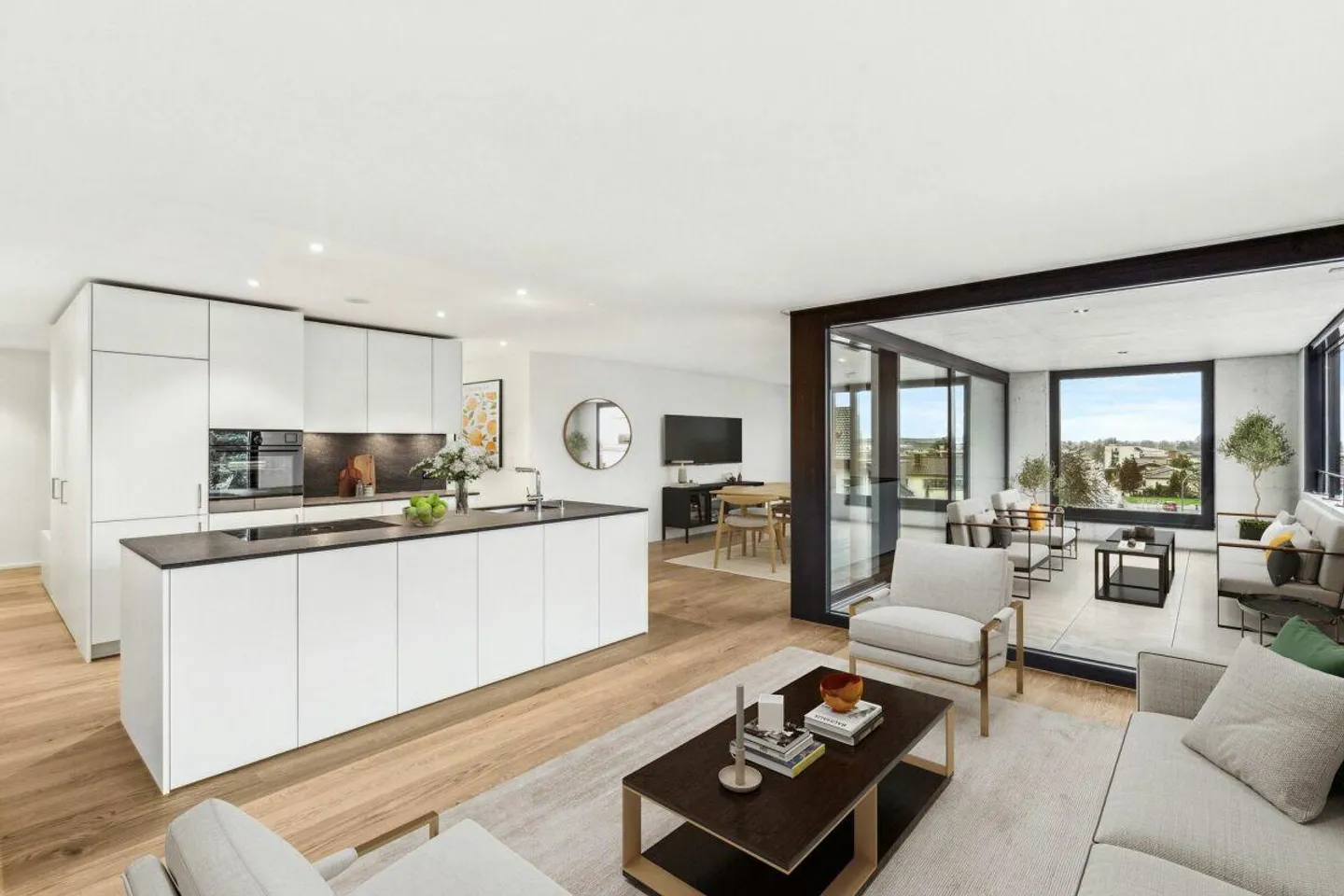 Modernes Mehrfamilienhaus mit Aussicht - Foto 1 von 12