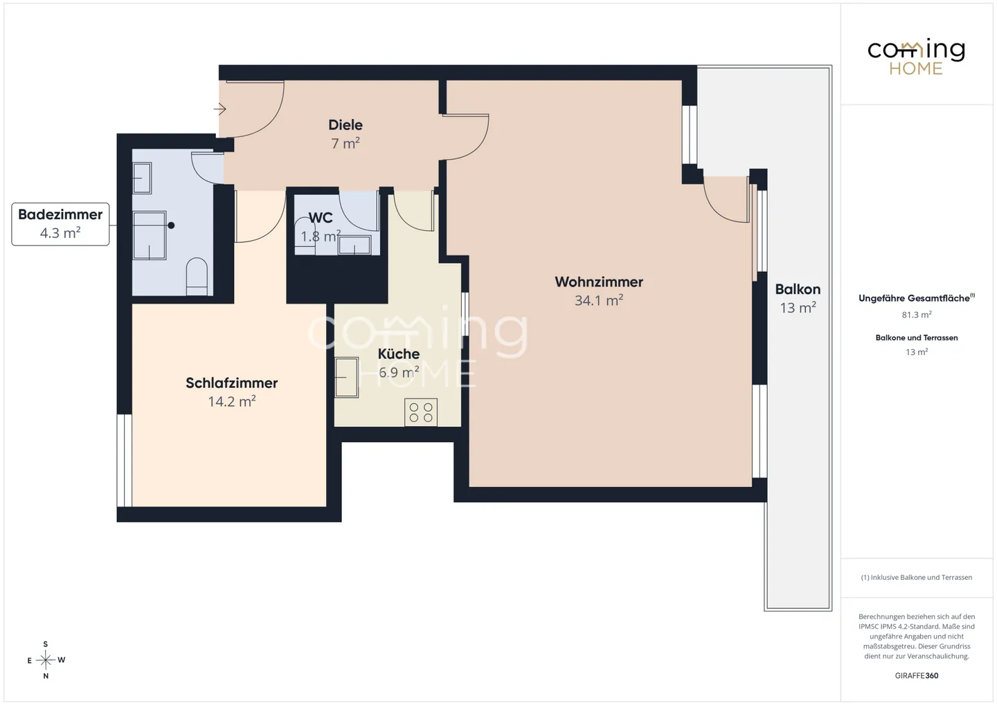 Appartement sous les combles de 2,5 pièces ensoleillé à Leukerbad avec vue sur la montagne - Photo 10 sur 10