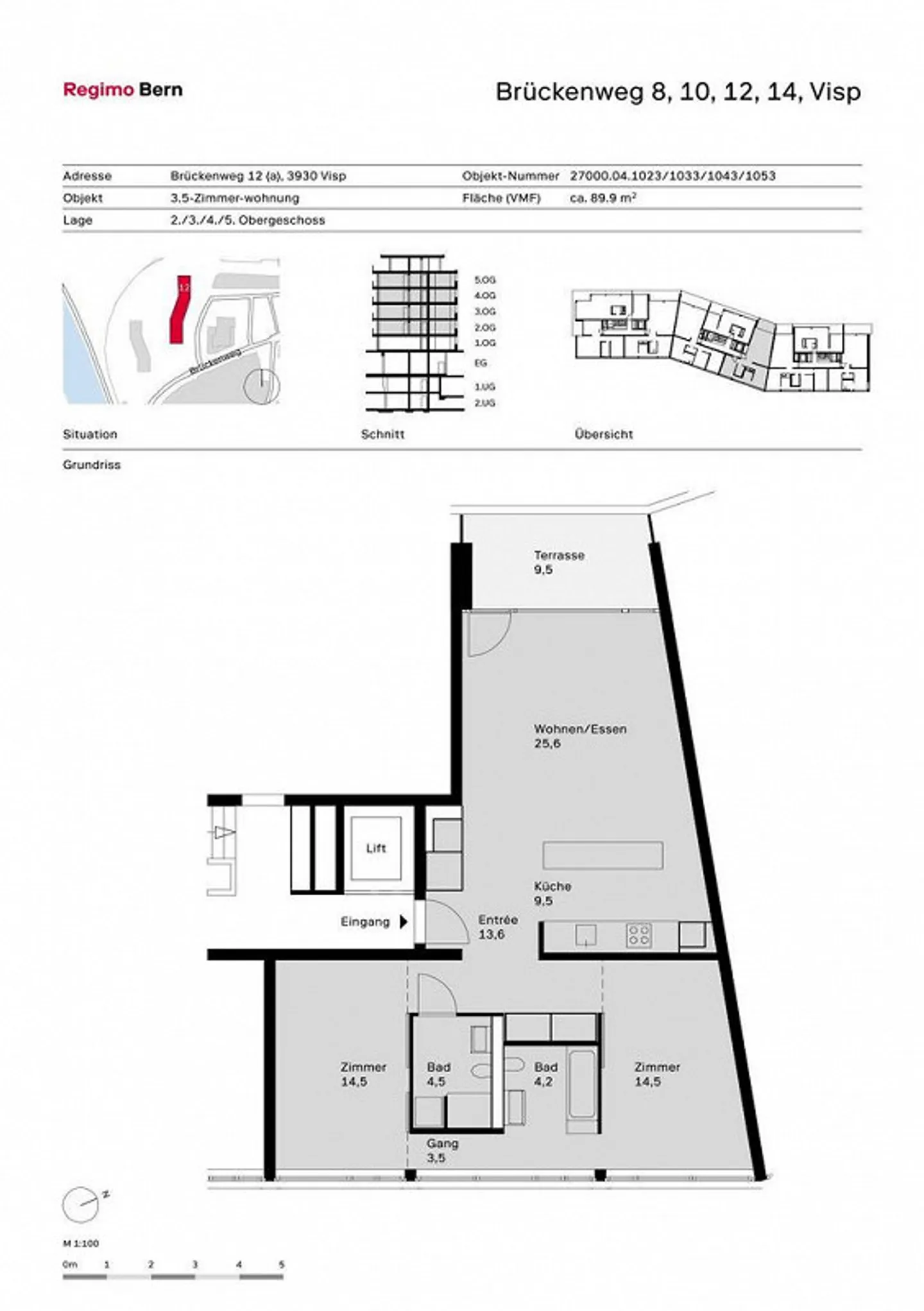 Appartement au centre de Visp - Photo 8 sur 8