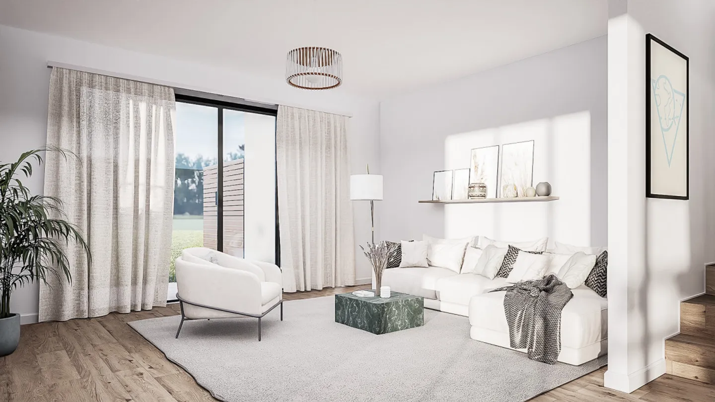 SUPERBES PROJEKT VON SECHS REIHENHÄUSERN - Foto 1 von 9