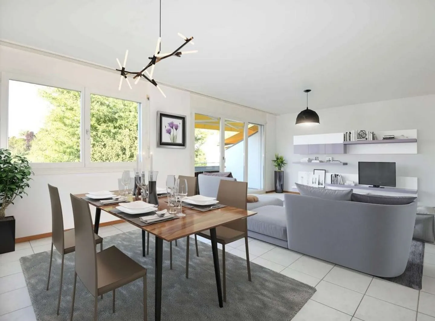 Appartement 3.5 pièces à louer - Photo 3 sur 8