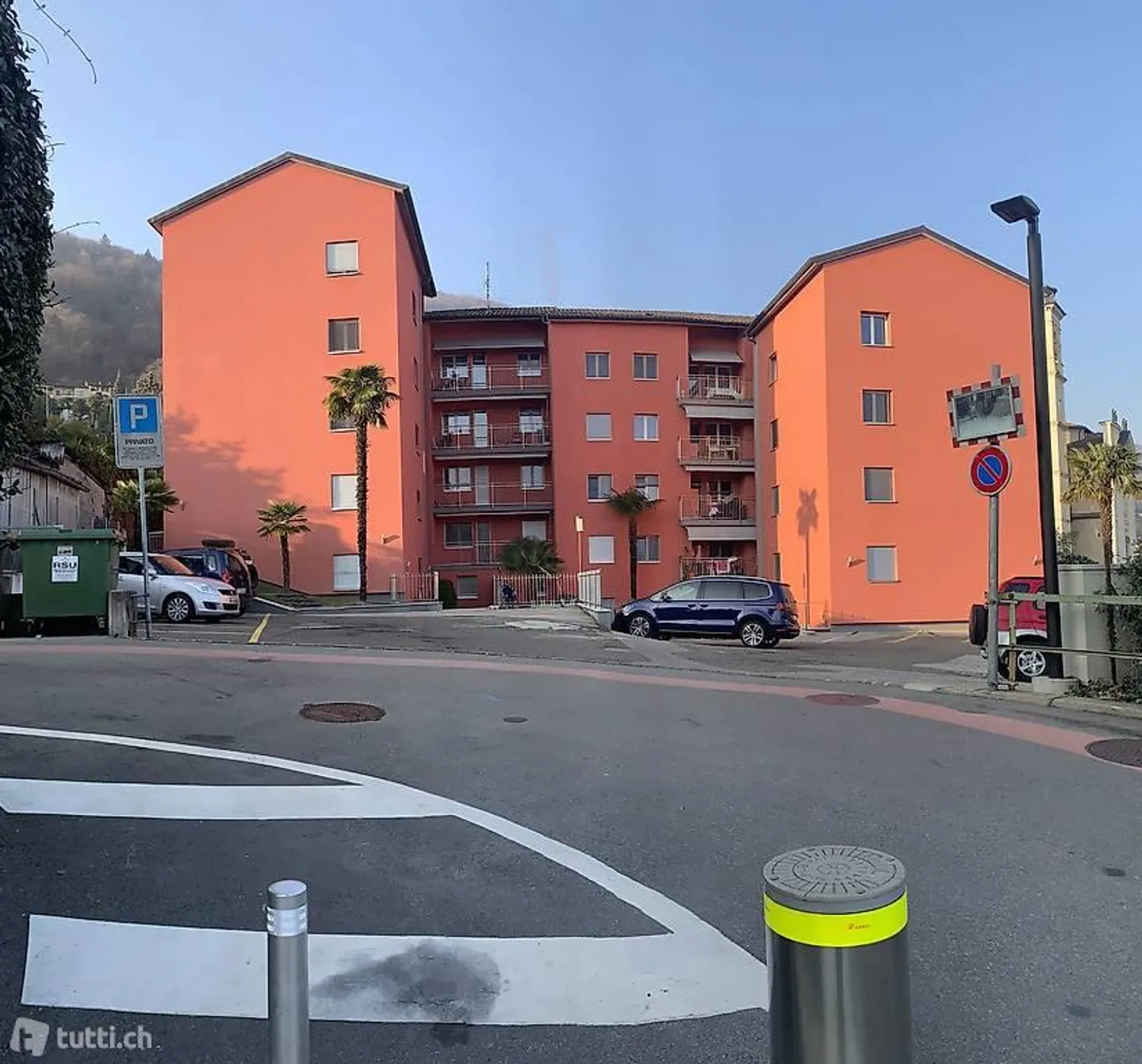 Motorradparkplatz zur Miete in Agno - Foto 1 von 1