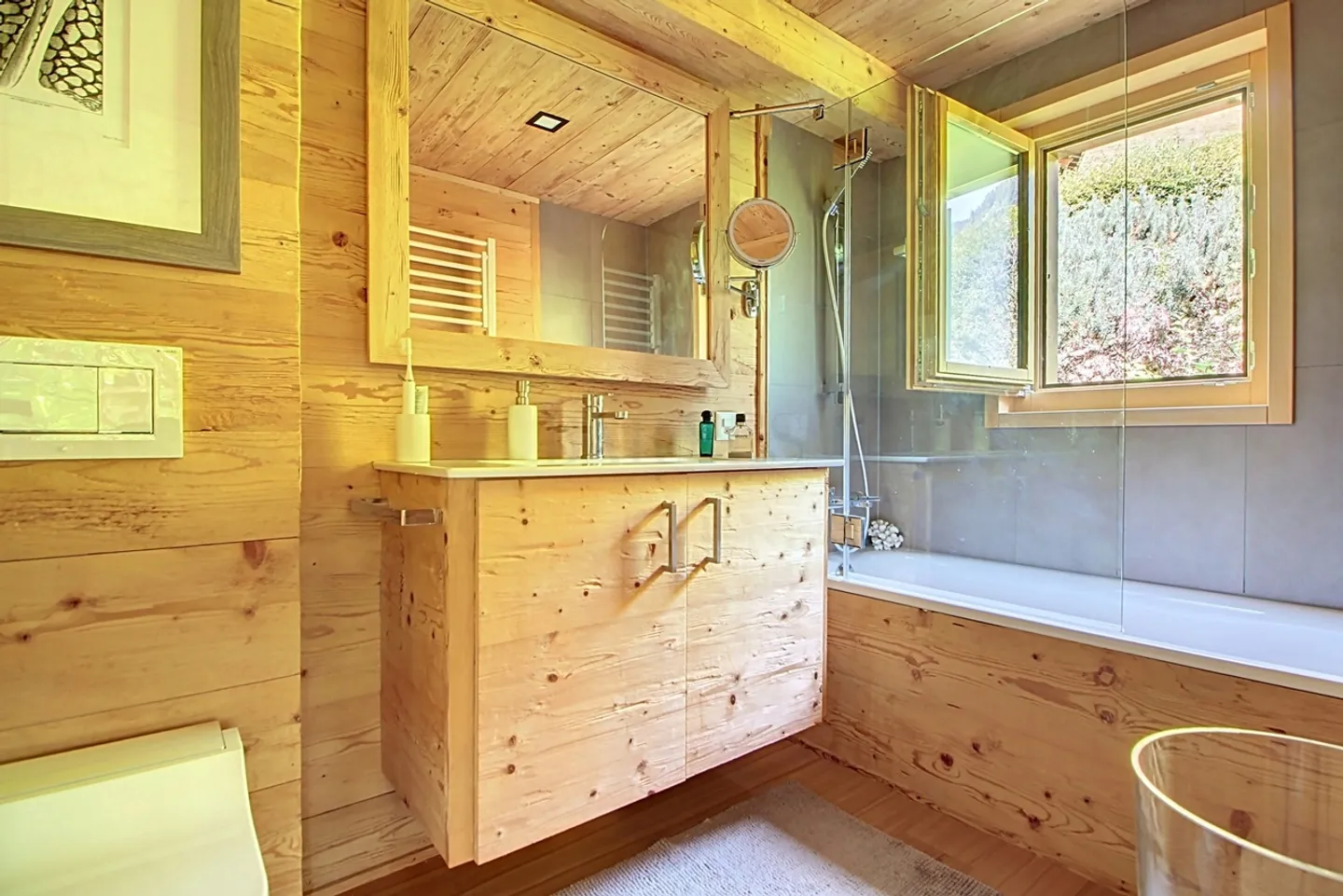 OFF MARKET - VERTRAULICHE LISTE - Château-d'Oex 4,5-Zimmer-Wohnung renoviert - Foto 9 von 11