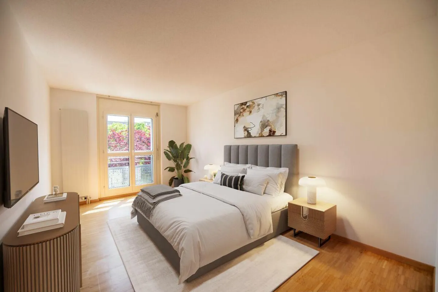 Charmante 2.5-Zimmerwohnung mit gemütlicher Veranda - Photo 7 sur 14