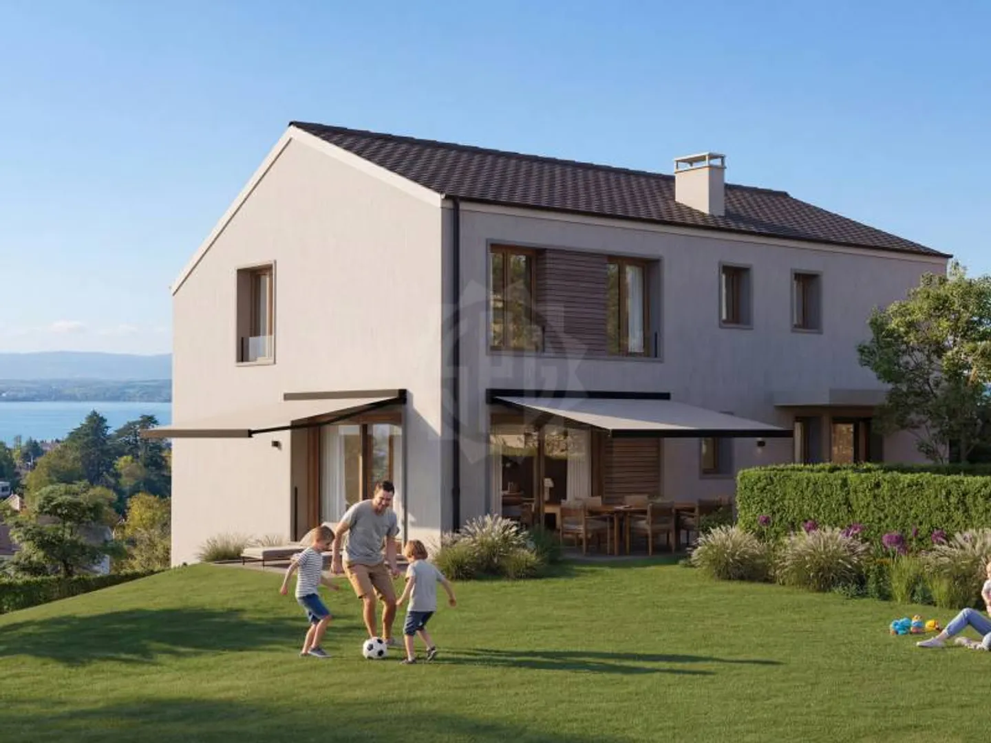 Villa spacieuse avec vue sur le lac - Photo 2 sur 6
