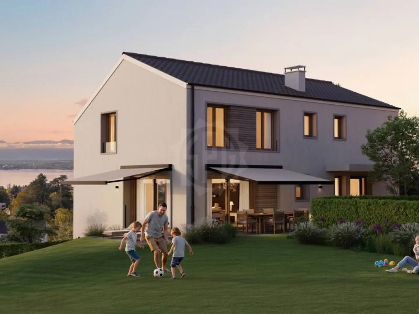 Villa spacieuse avec vue sur le lac - Photo 3 sur 6