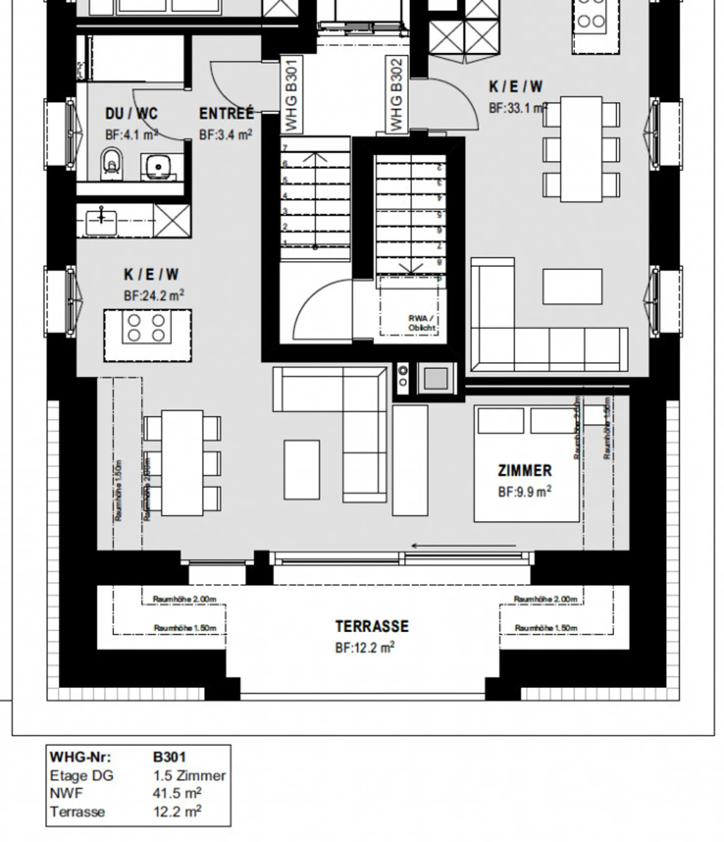 Exclusive 2.5-room apartment with wonderful view - Photo 7 of 7