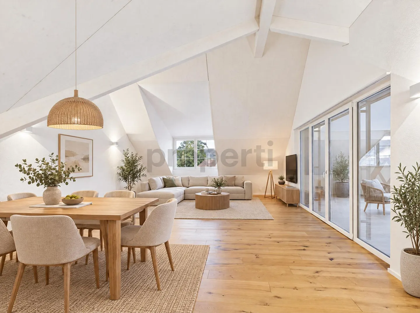 Penthouse avec vue - Votre nouveau chez-vous au cœur de Schneisingen - Photo 5 sur 18