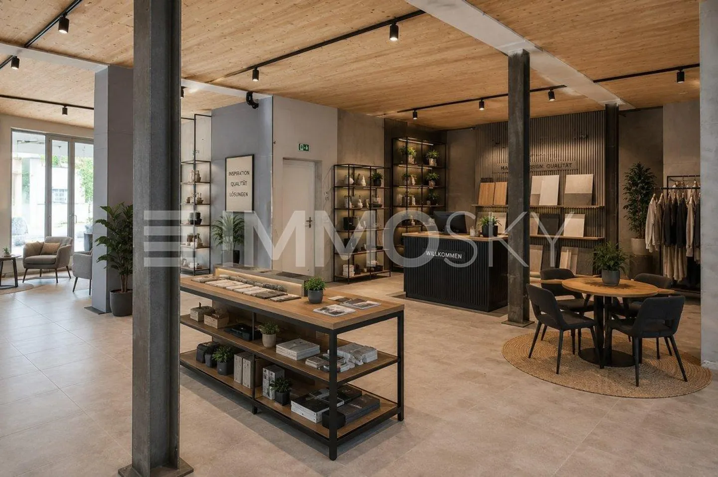 Espace commercial moderne avec potentiel d'extension et grande surface extérieure - Photo 1 sur 5