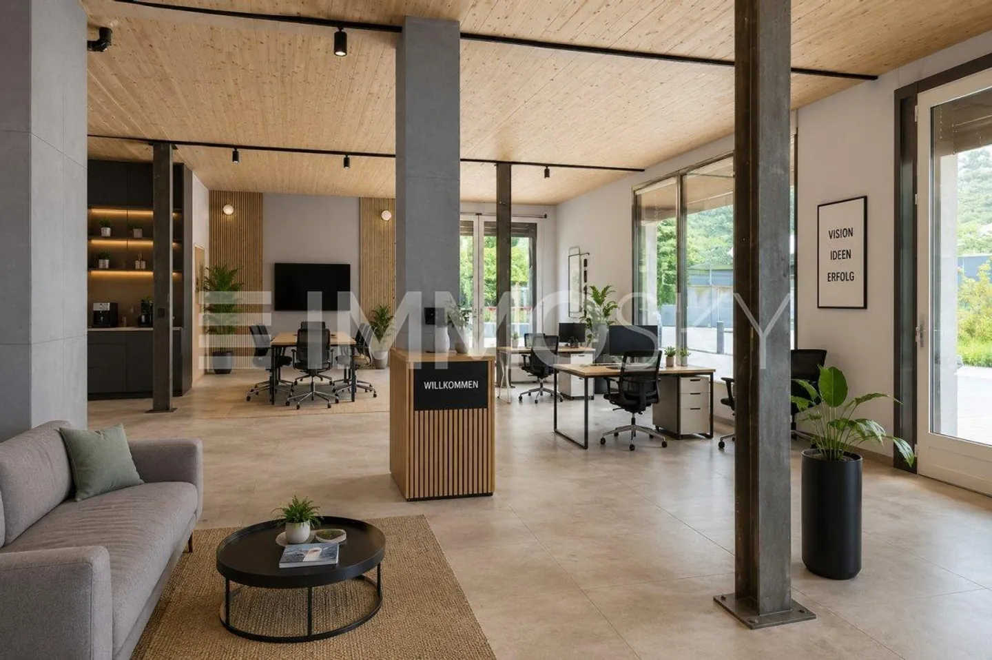 Espace commercial moderne avec potentiel d'extension et grande surface extérieure - Photo 2 sur 5