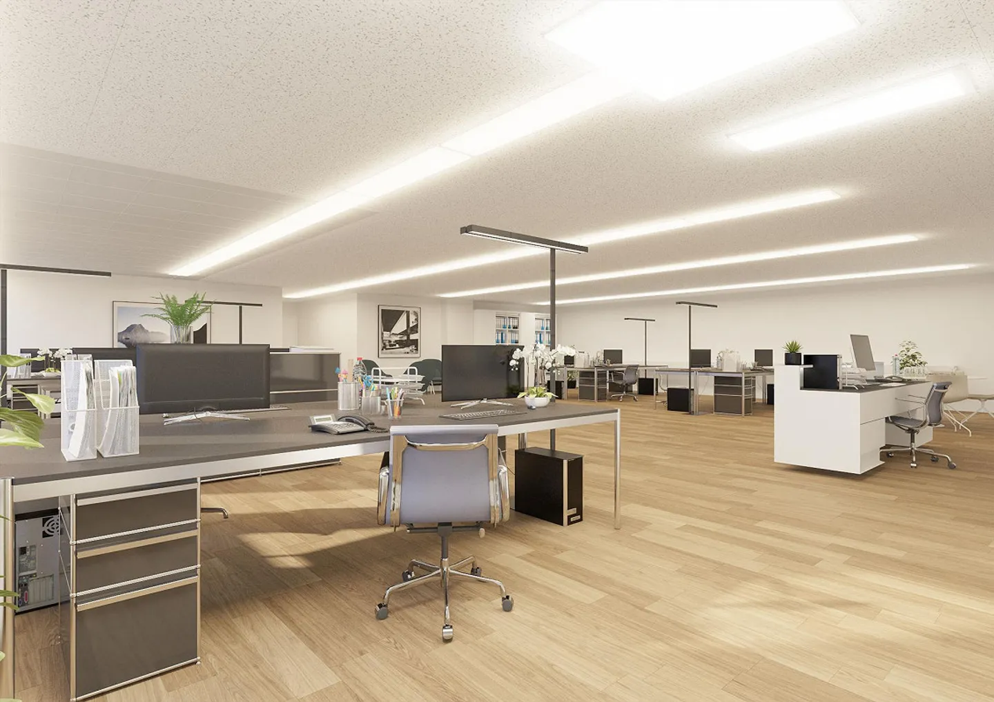 Il tuo nuovo posto di lavoro nel cuore dell'area Gerber - 73,6 m² in affitto - Foto 2 di 4