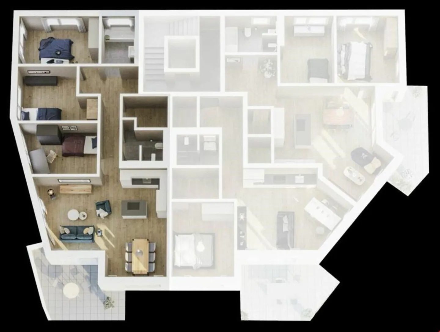 Modernes Apartment mit Aussicht - Foto 11 von 14