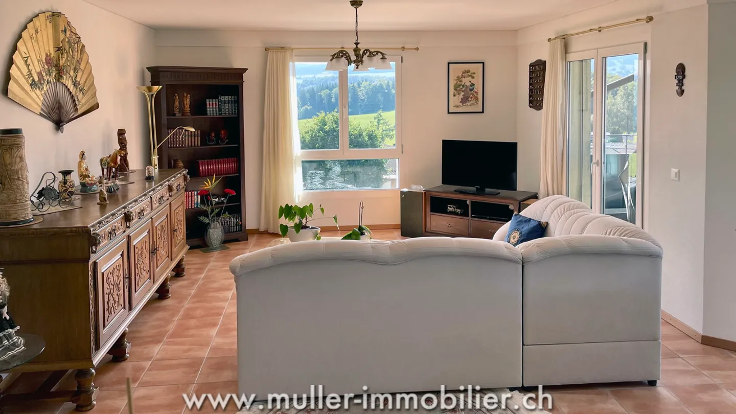 Magnifico appartamento a Posieux, a 8 minuti da Avry-sur-Matran - Foto 5 di 13