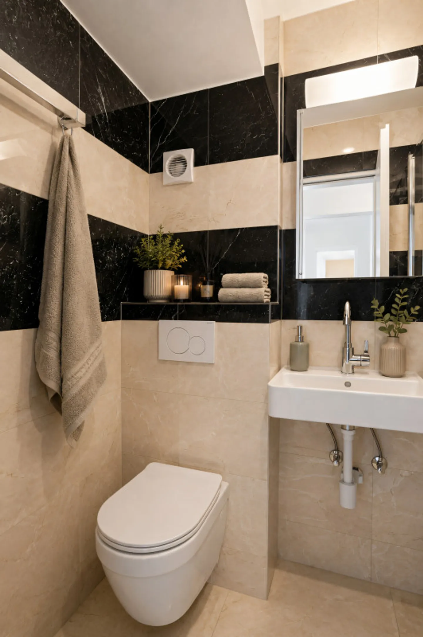Magnificent furnished 2-room apartment located in a residential area of villas - Photo 8 of 8