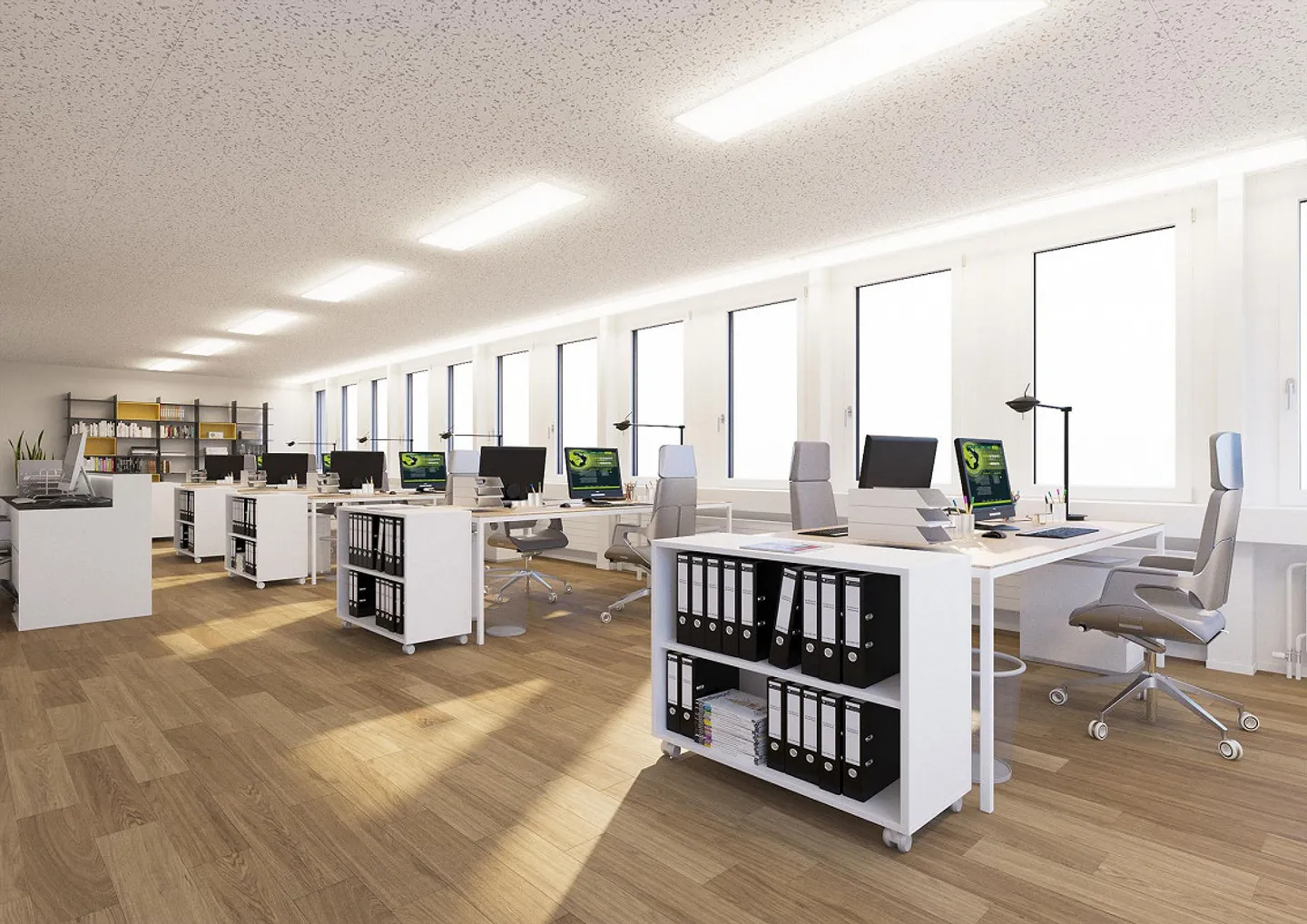 Il tuo nuovo posto di lavoro nel cuore dell'area Gerber - 73,6 m² in affitto - Foto 4 di 4