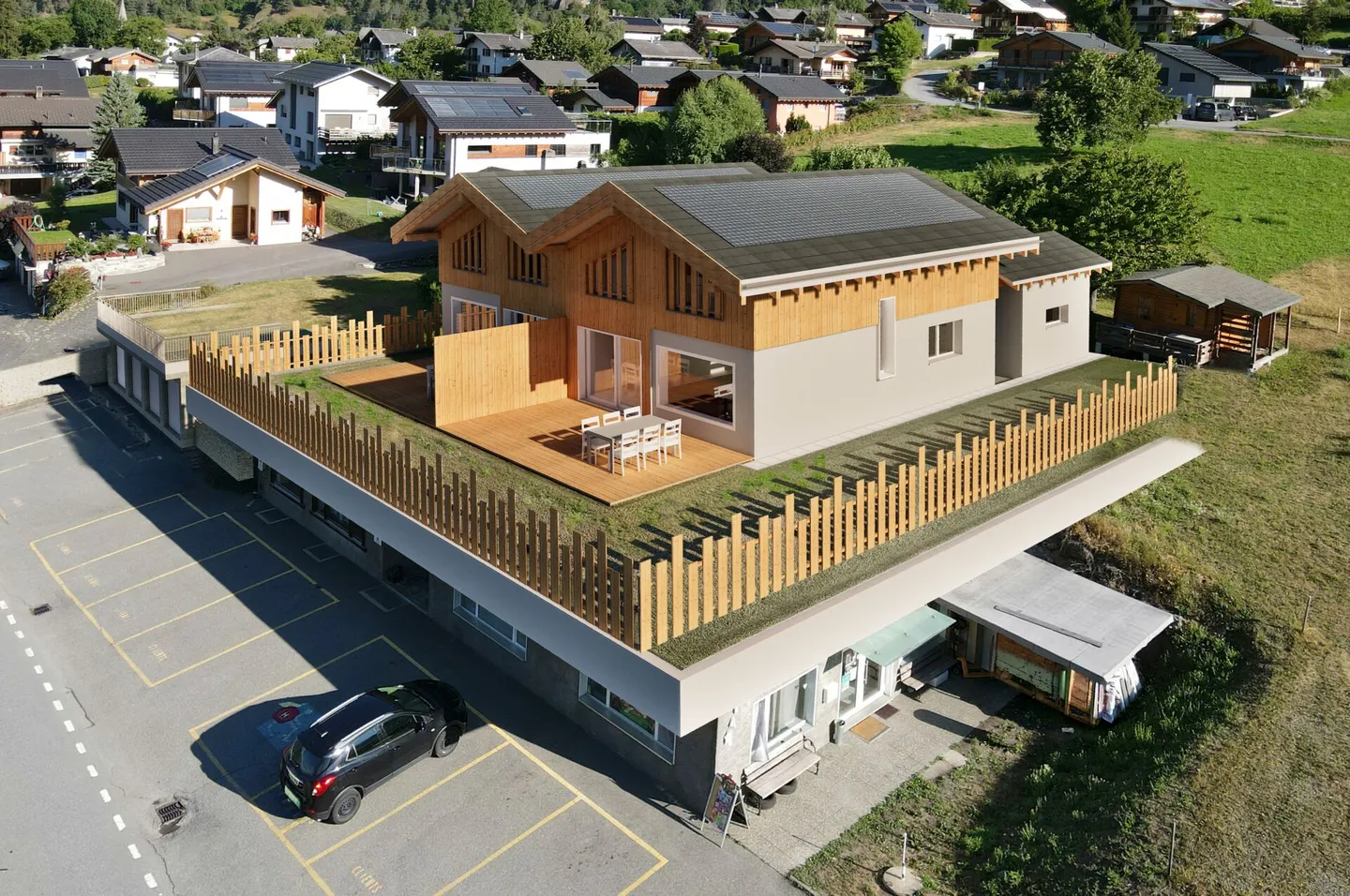 Villa a schiera di 3,5 locali nella Comune di Val de Bagnes - Foto 2 di 6