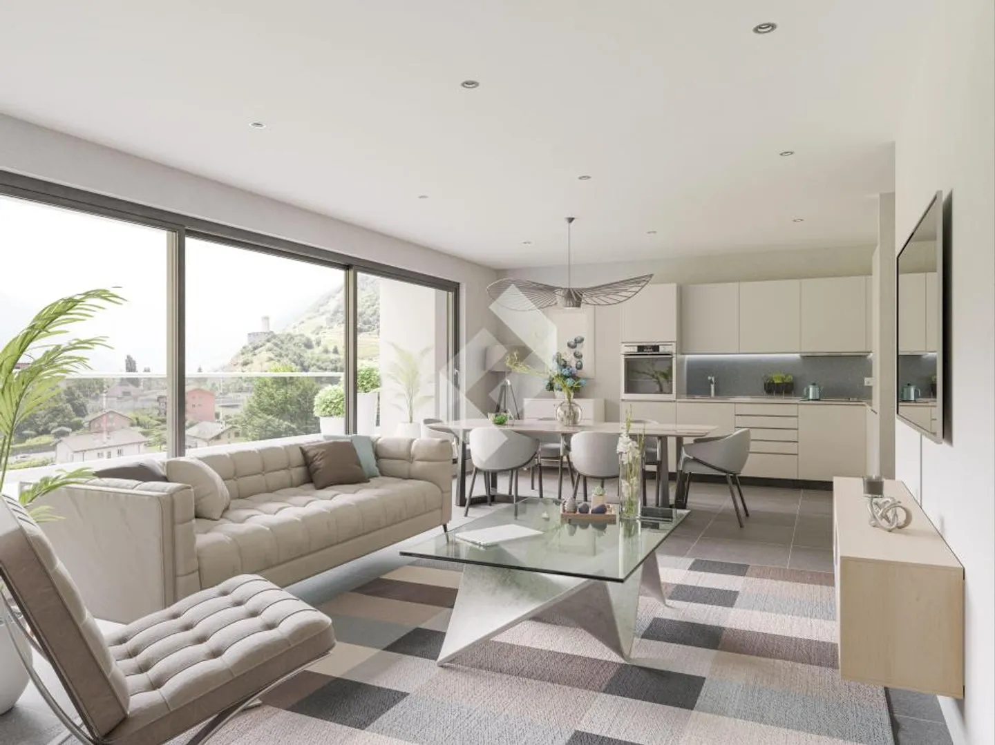 Residence near the mill 3.5 rooms, ground floor with garden - Photo 4 of 8