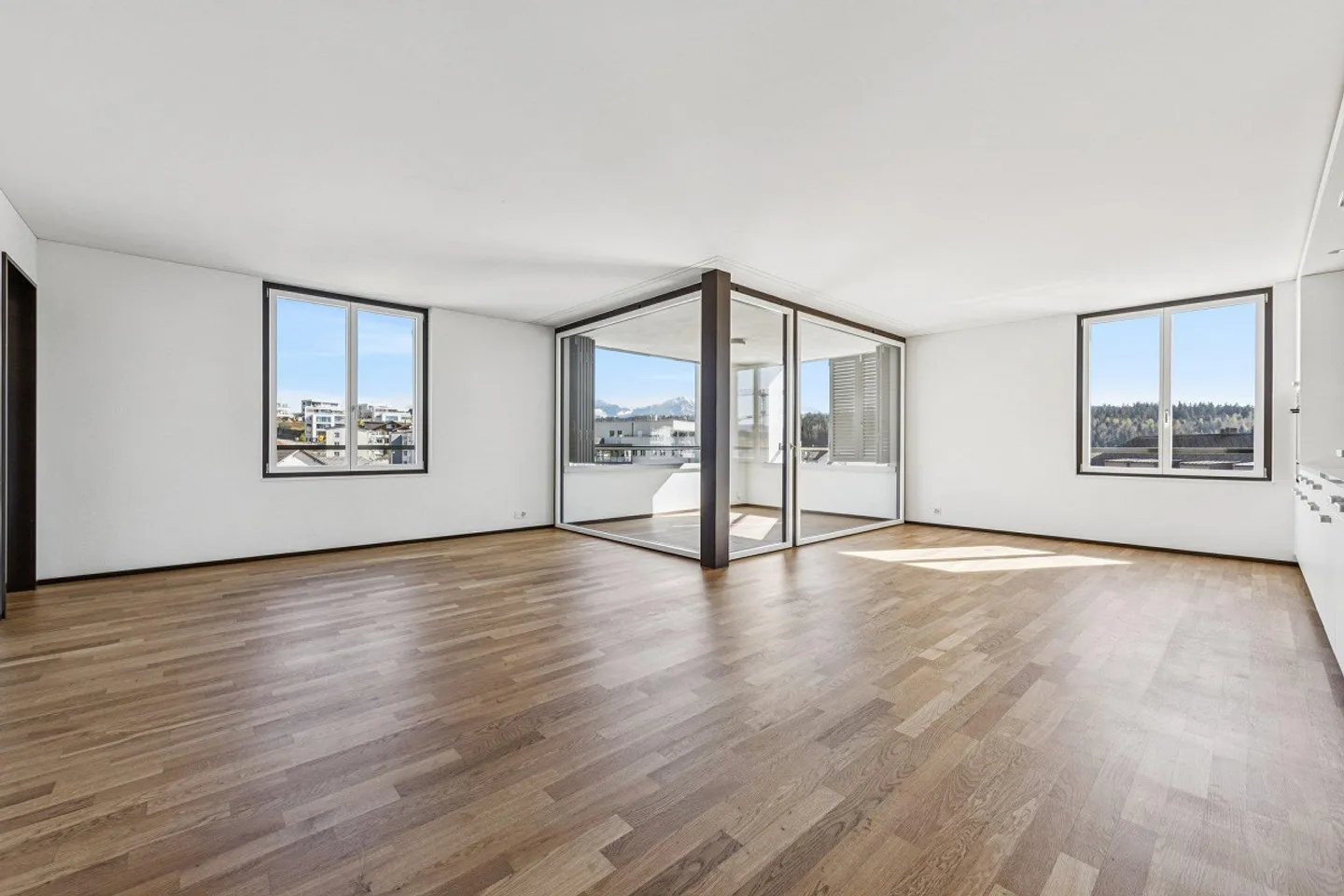 Attractive, bright apartment in the center of Ruswil with beautiful views - Photo 3 of 13