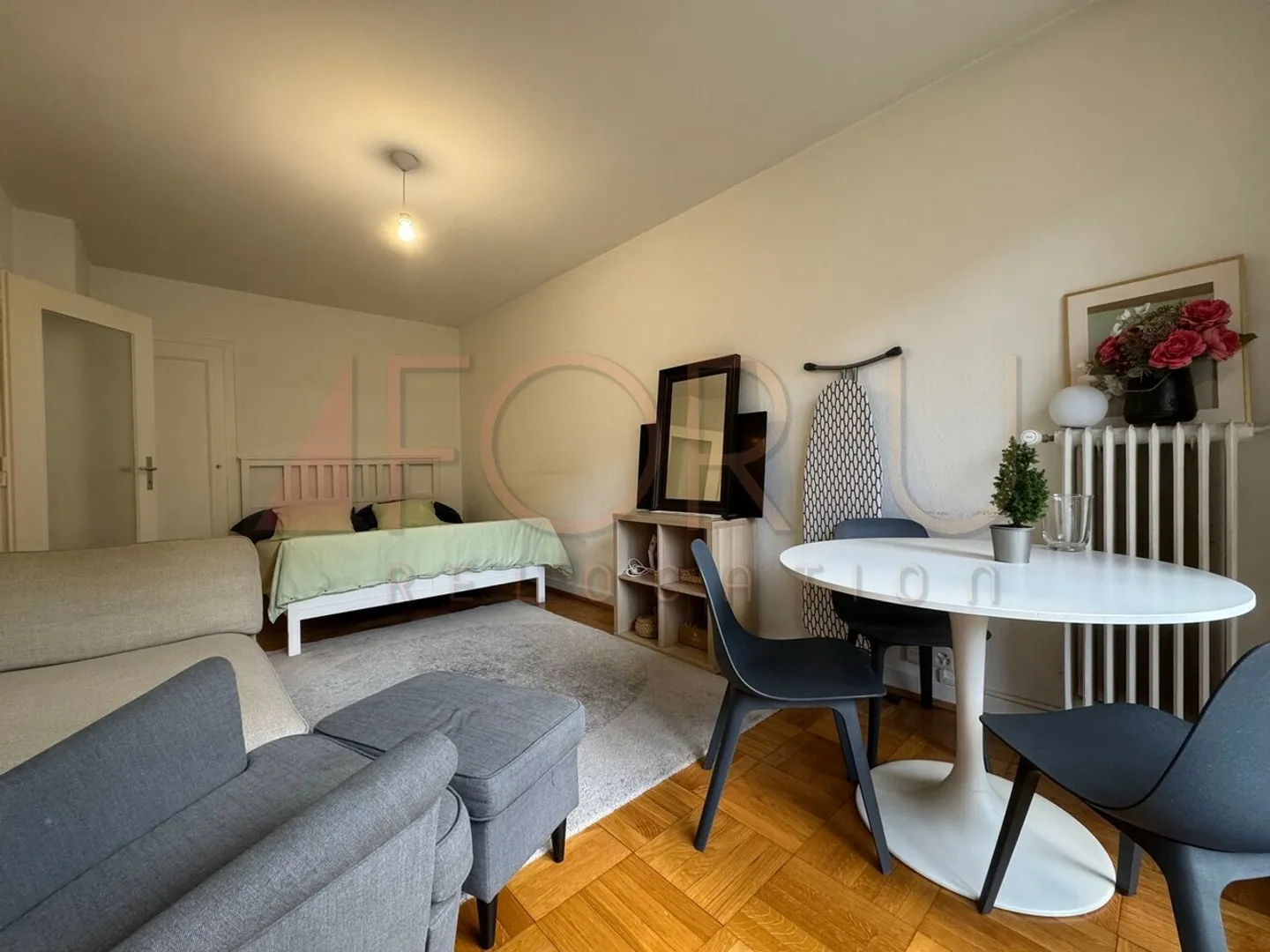 Charming 2-room apartment fully furnished with balcony in Carouge - Photo 2 of 7