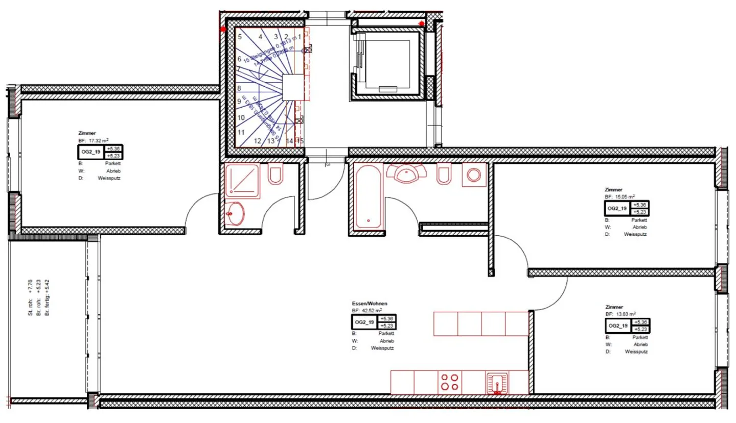 Grosszügige 4.5-Zimmer-Wohnung mit modernem Wohnkomfort - Foto 11 von 11