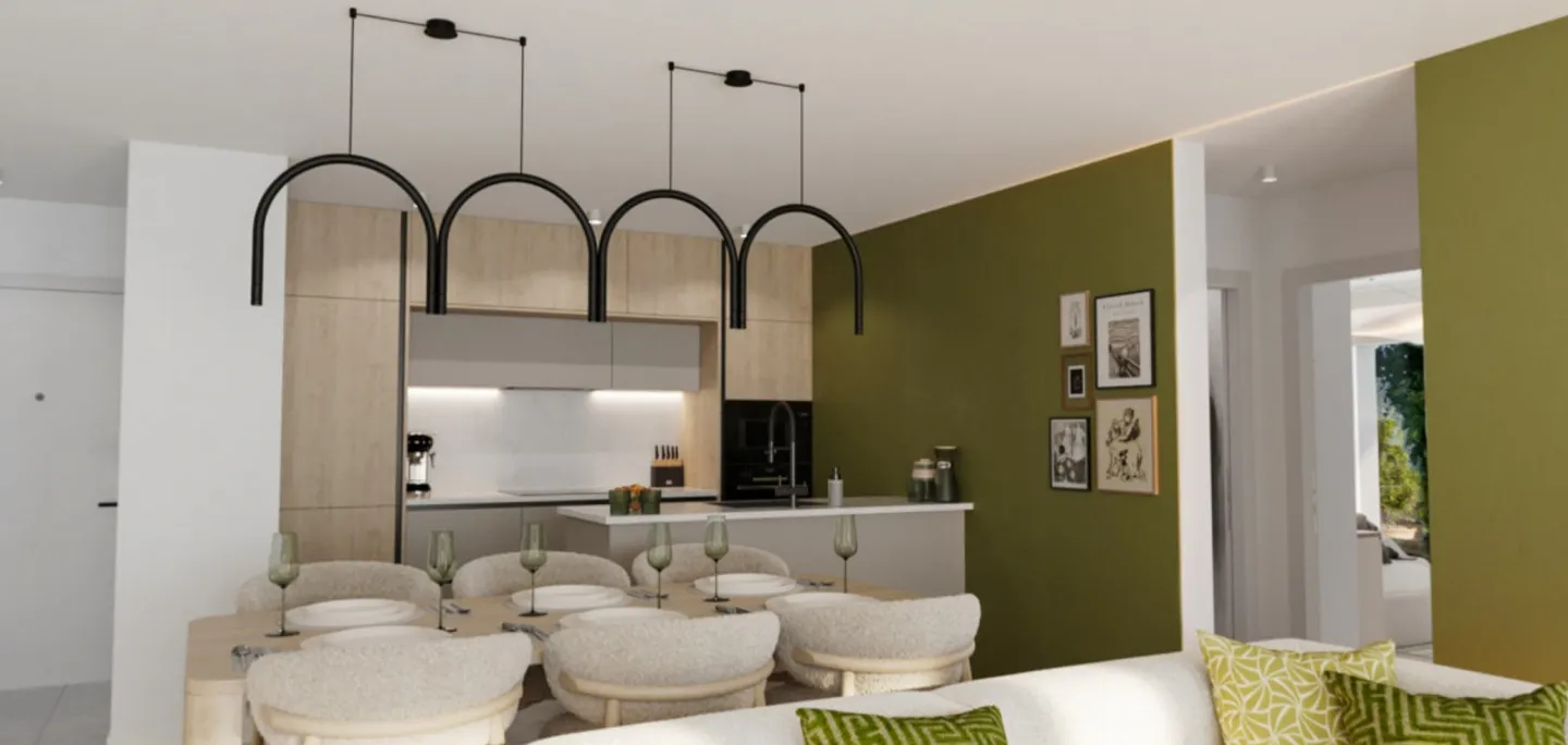 Light and space in a modern 3.5-room, 98 m² setting - Photo 3 of 10