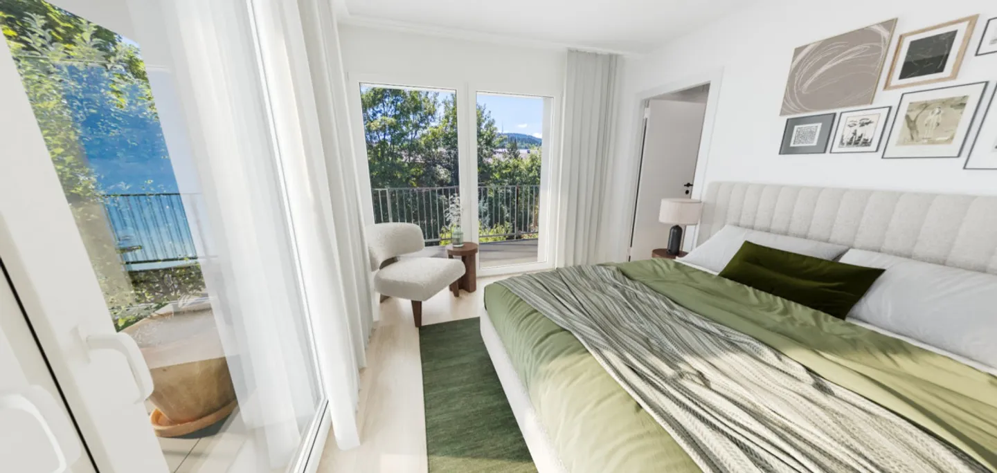 Light and space in a modern 3.5-room, 98 m² setting - Photo 6 of 10