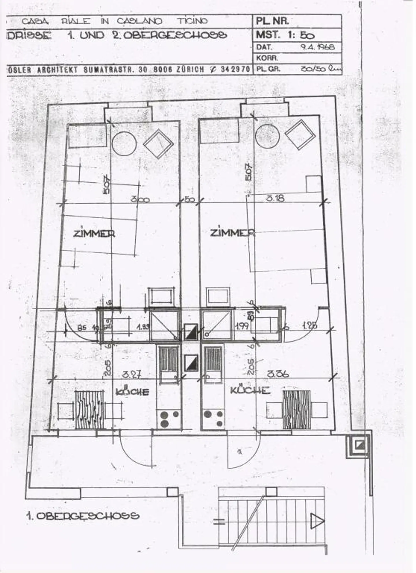 1 1/2-Zimmer-Wohnung im 1. OG / app. di 1 1/2 locali nel primo piano - Foto 24 von 27