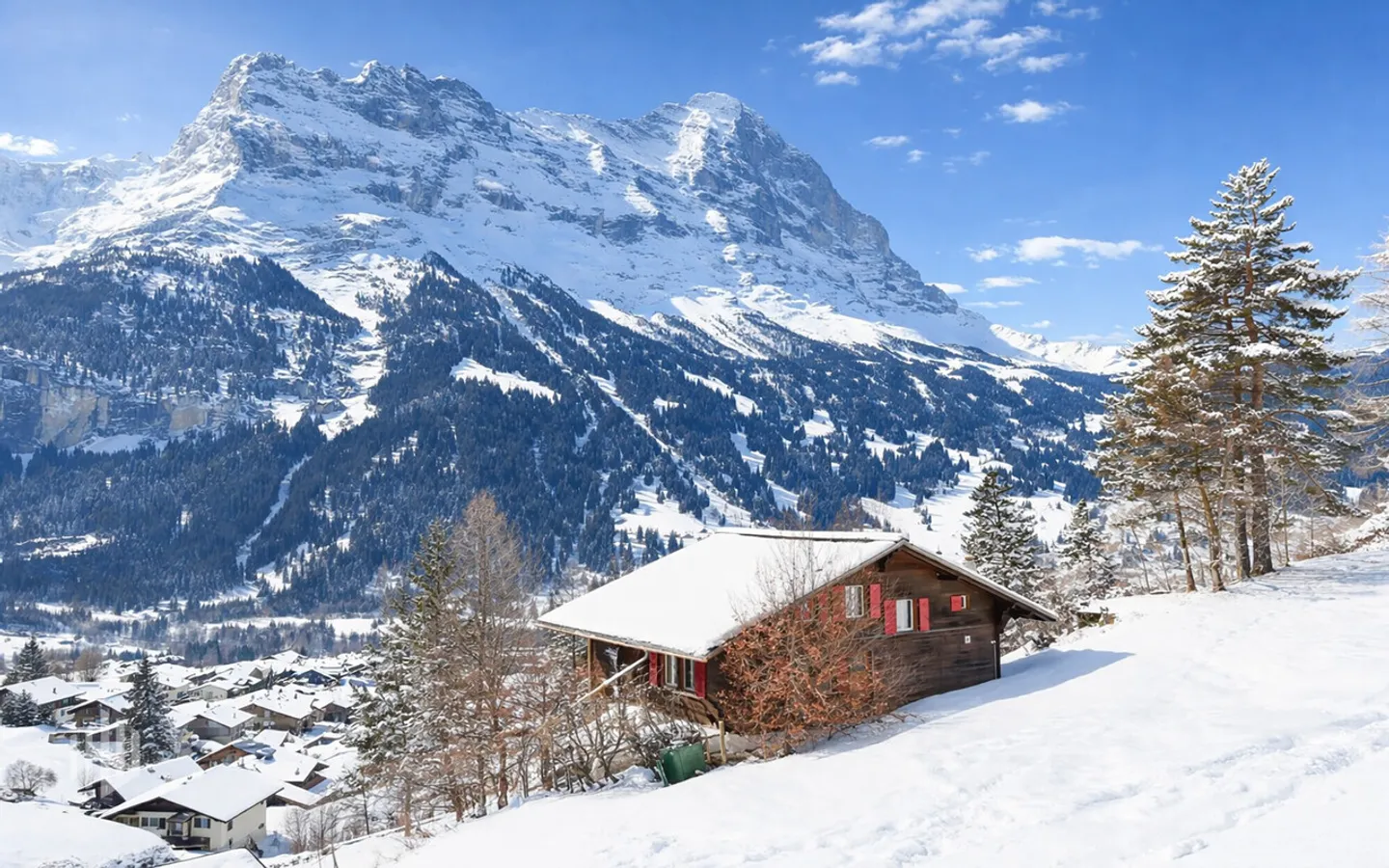 ImmoWyss - Two-family chalet with Eiger view on the sunny side - Photo 1 of 9